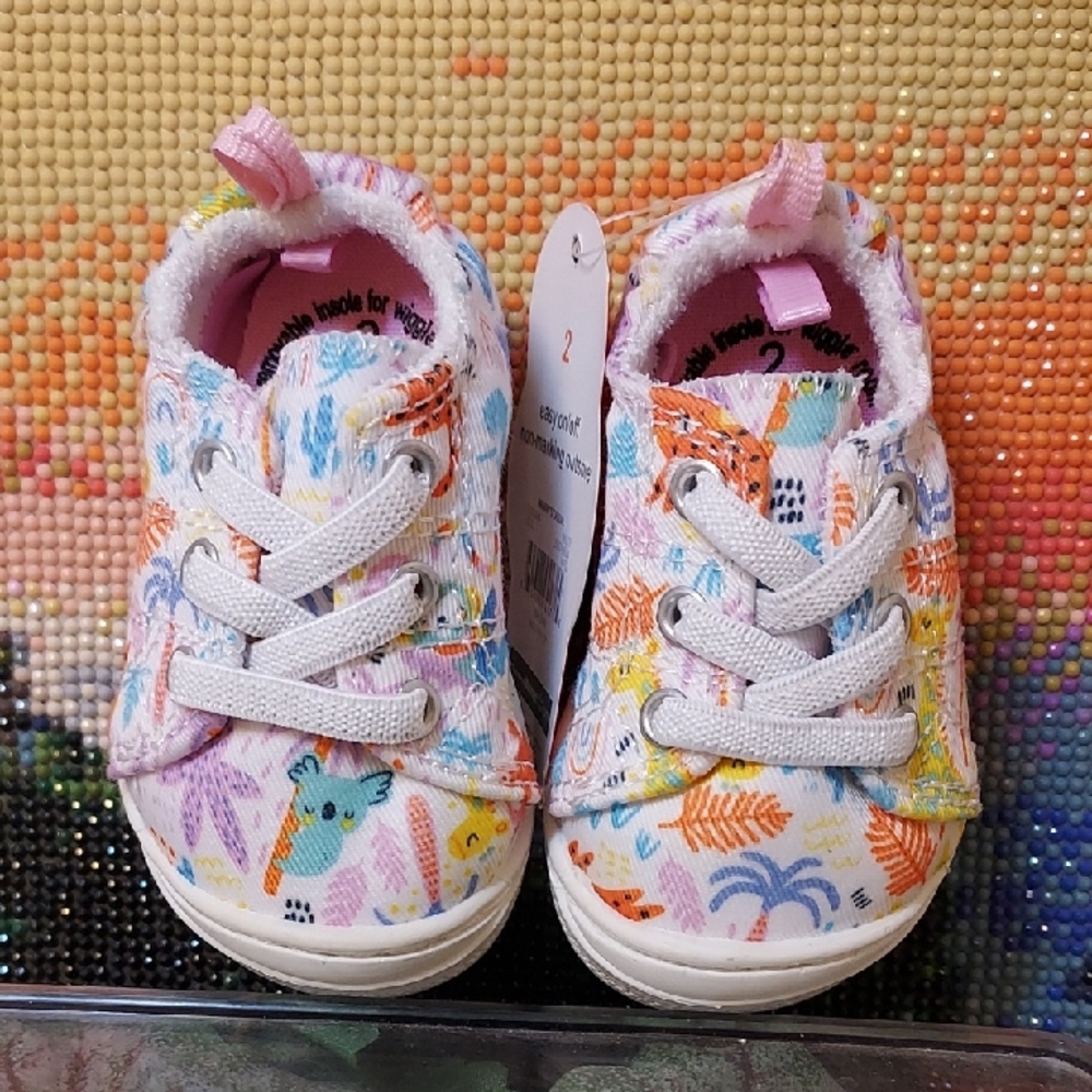 Baby Girl Bump Toe Shoe